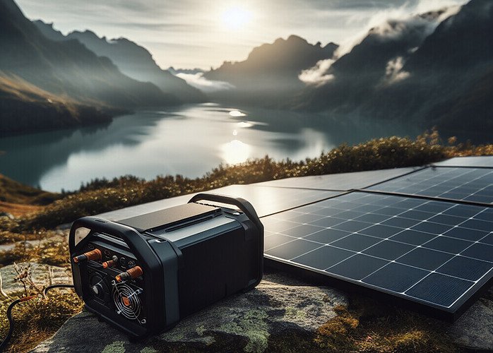 Portable solar generator 