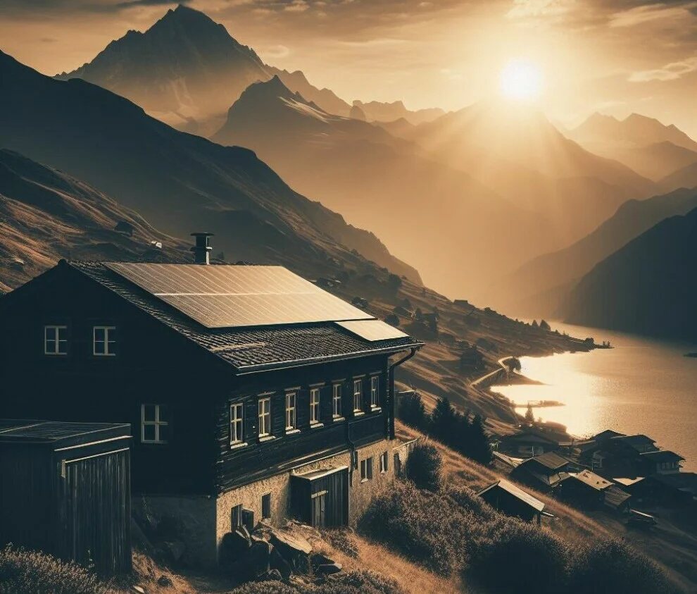 Aged Solar Panels