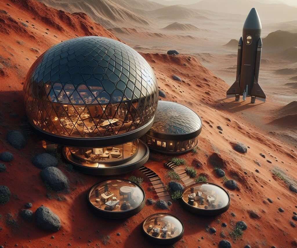 Self Sufficient Base On Mars –  Surviving The Red Planet