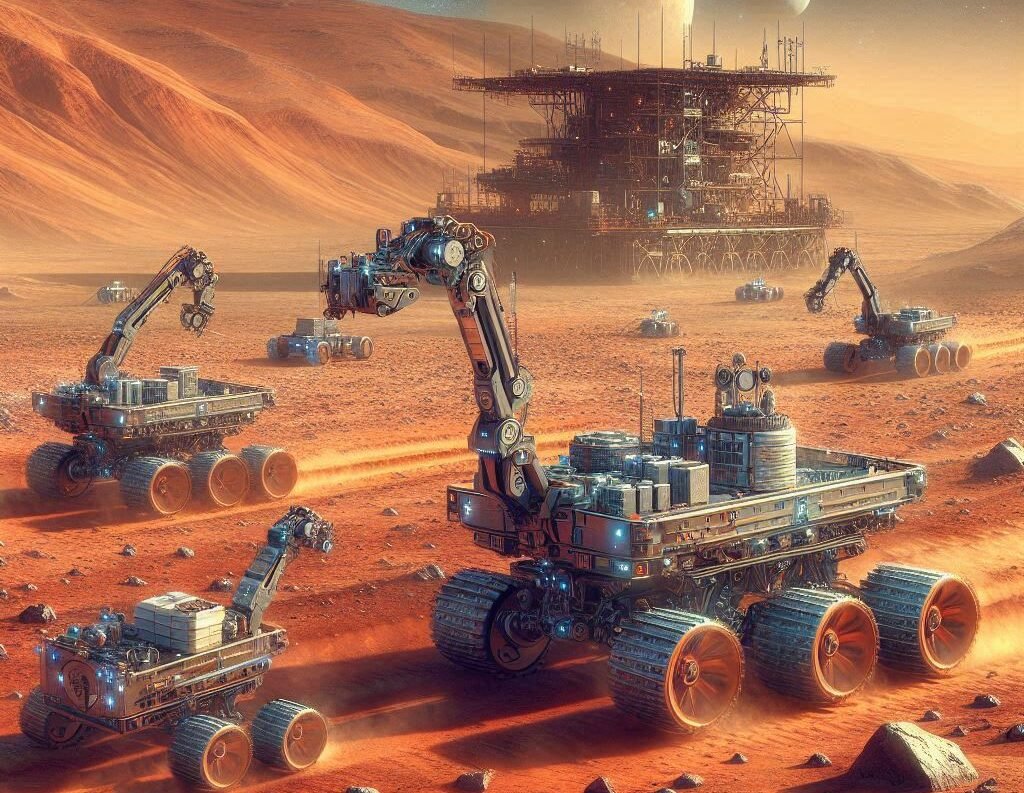 Robots on Mars